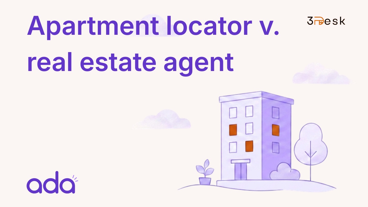 Apartment locator vs. real estate agent — what's the difference?