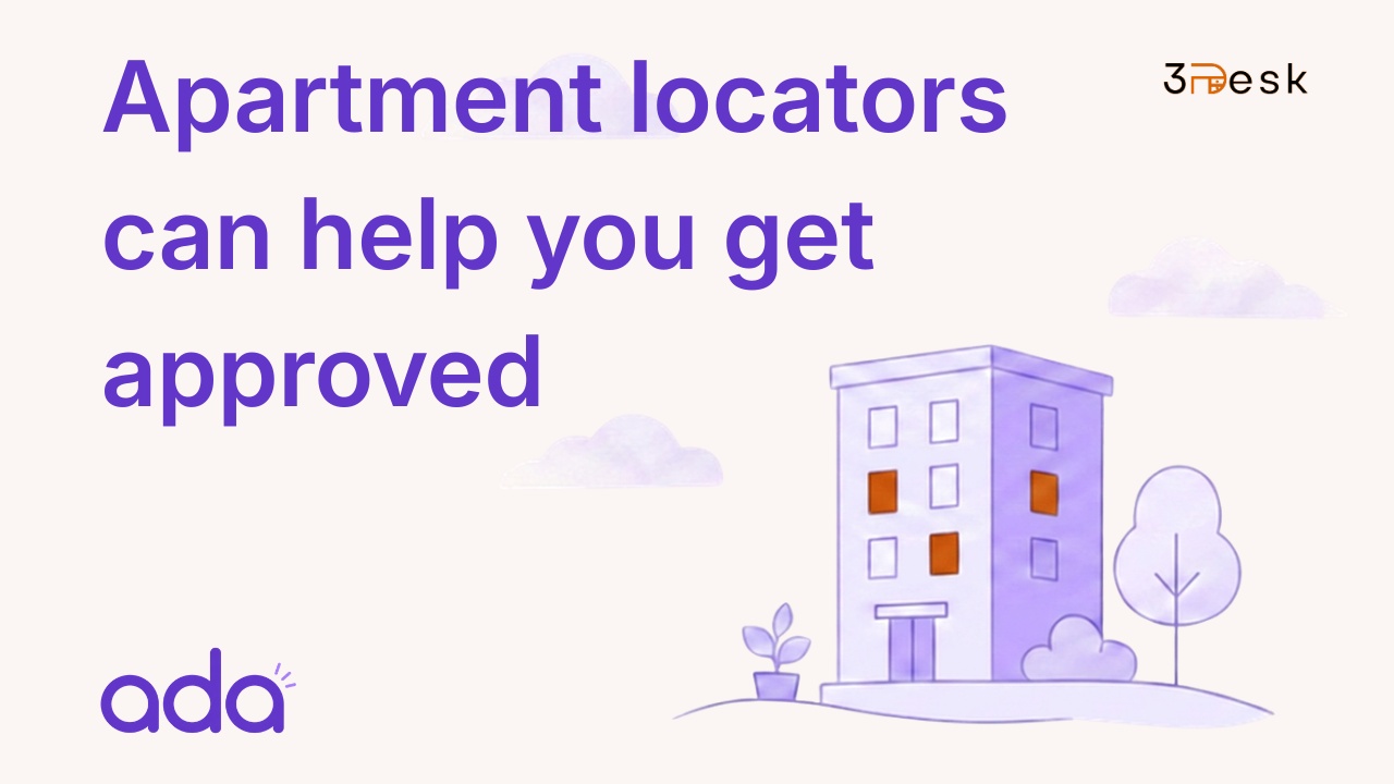 Can I use an apartment locator with bad credit or no rental history?