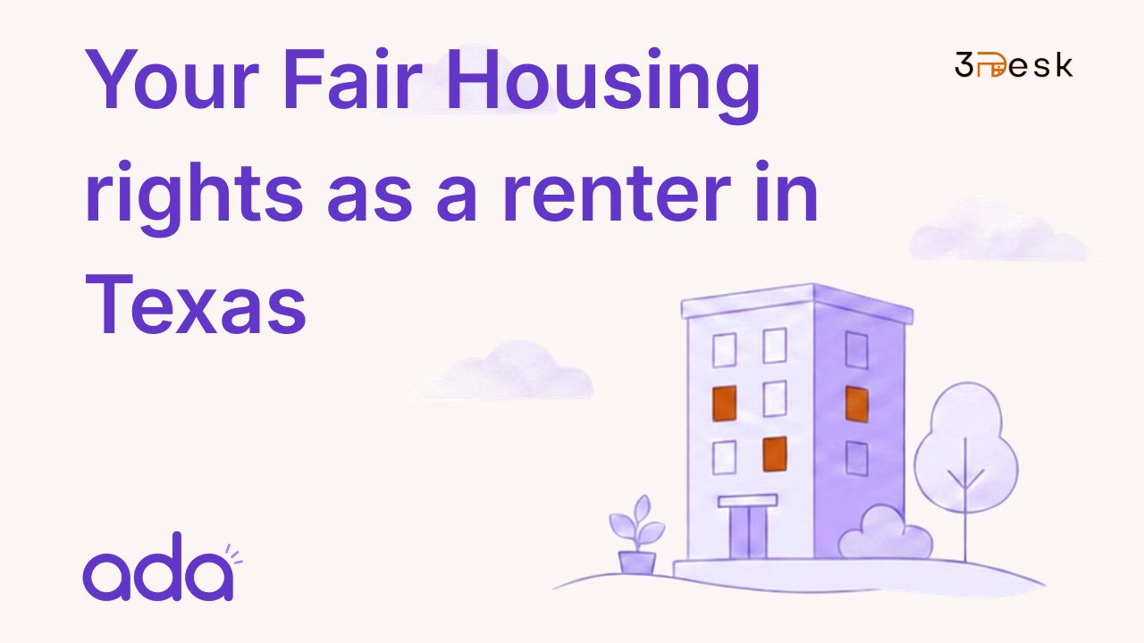 What are my Fair Housing rights as a renter in Texas?