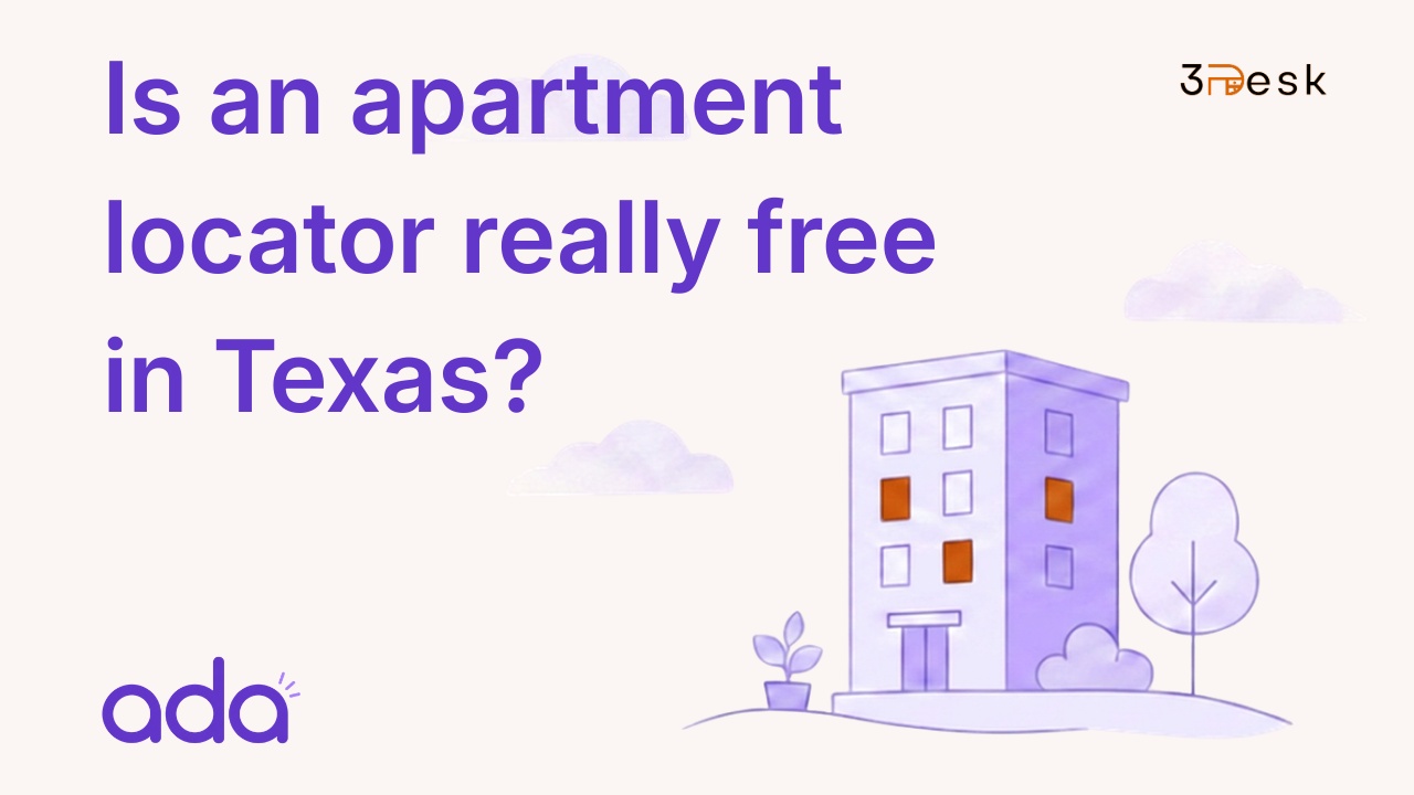 Is an apartment locator really free in Texas?
