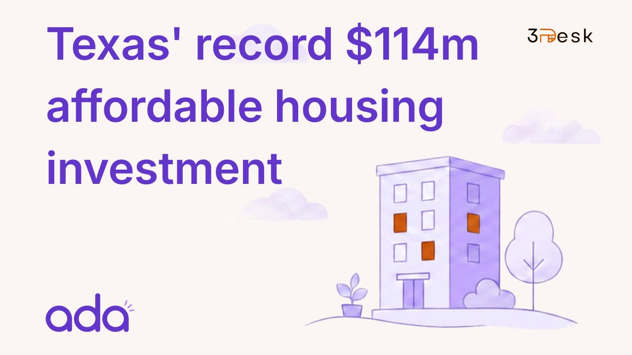 What does Texas' record $114 million affordable housing investment mean for renters in 2026?